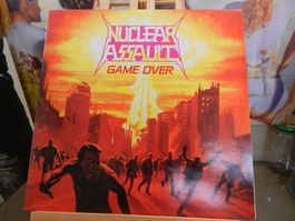 Nuclear Assault  Game Over 1986 UK *GEWASCHEN`*VG++NM Rar